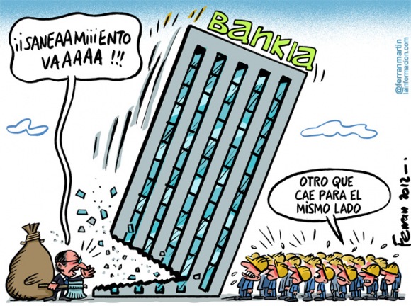 Dinero público para sanear Bankia