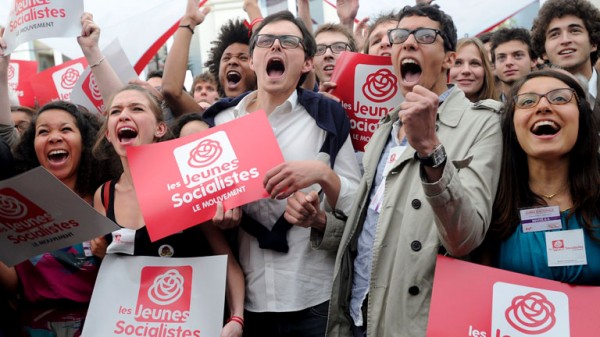 Aplastante victoria de los socialistas franceses