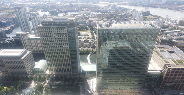 Un banquero se suicida en la sede central de JP Morgan de Londres